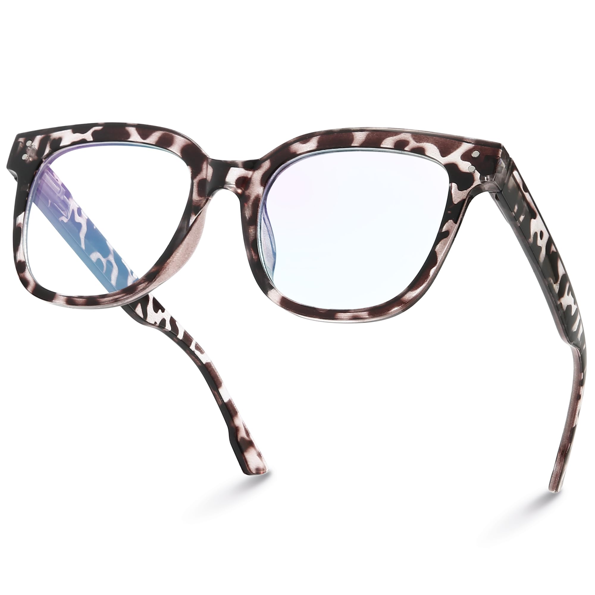 miyya Oversized Blue Light Glasses For Woman Fashion Glasses Computer Screen Glasses Non Prescription Glasses For Women